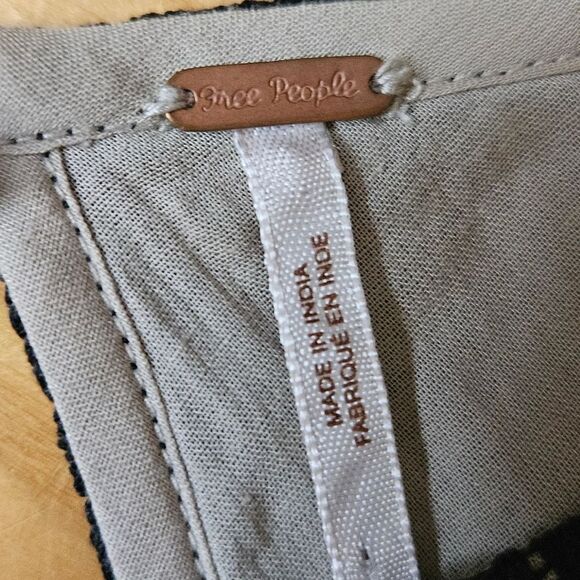 Free People Black Lace Overlay Dress - Picture 2 of 11